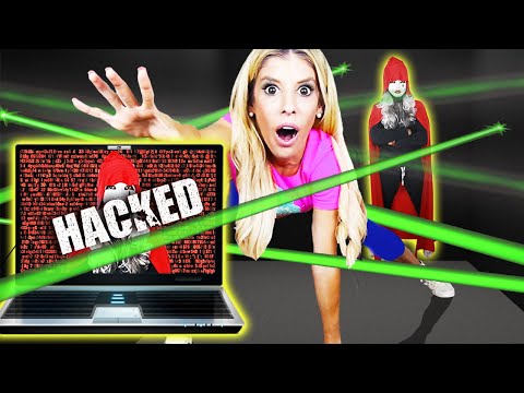 Trapped by SPY HACKER ESCAPE ROOM for 24 Hours! (Game Master Battle Royale) | Rebecca Zamolo