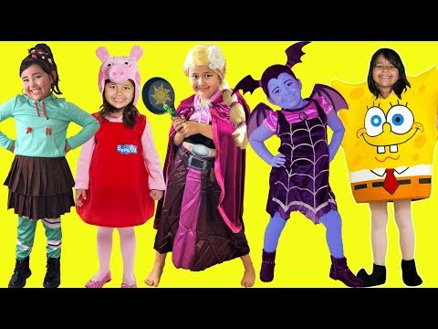 Kids Costume Runway Show | Makeup Halloween Costumes and Toys