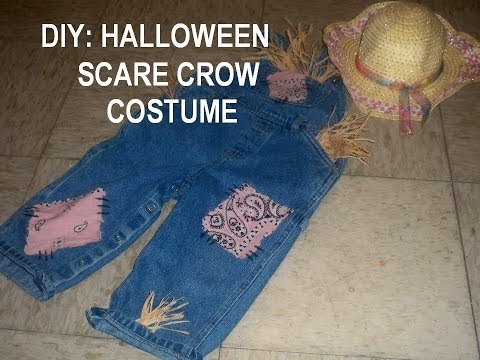 DIY: Jaslene Scare Crow Halloween Costume