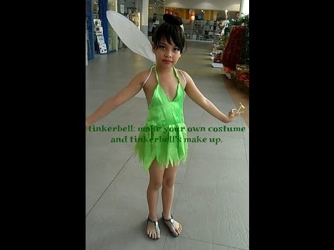 DIY: Do your own Tinkerbell costume and make up