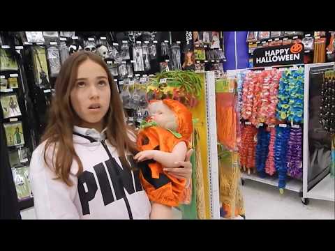 Shopping For Halloween Costume At Party City For Reborn Toddler Skylar