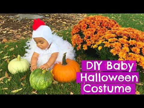 DIY Baby Chick Halloween Costume | Mommy Monday | Sweet Moments of Mine