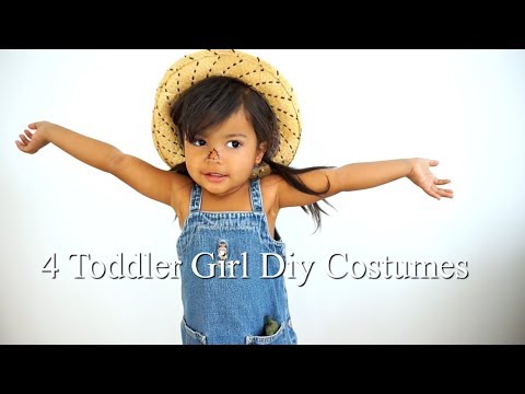 4 Toddler Girl DIY Costumes. Affordable Halloween Costumes!