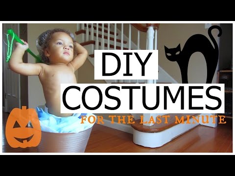 DIY | Easy Affordable Last Minute Halloween Costume Ideas | Toddlers and Kids