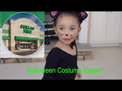 Six - Dollar Tree Toddler Girls Halloween Costume Ideas
