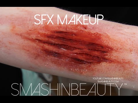 Claw Scratch Cut SFX Makeup Tutorial I Halloween Makeup 2019 SMASHINBEAUTY