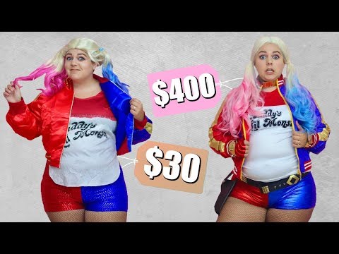 Trying Cheap vs Expensive Halloween Costumes!